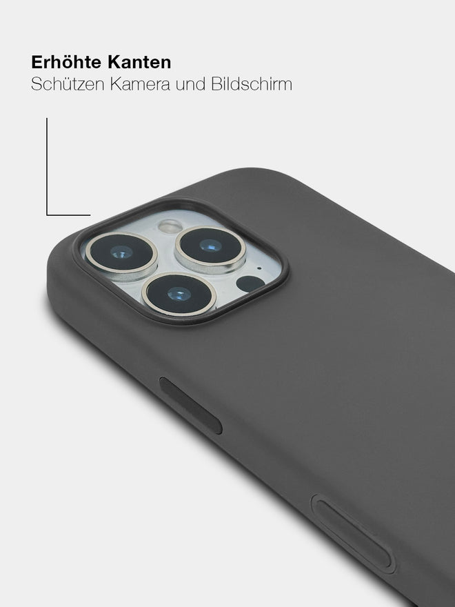 Stone Grey Silicone - MagSafe Handyhülle IPhone 16 Pro Max (Silber)