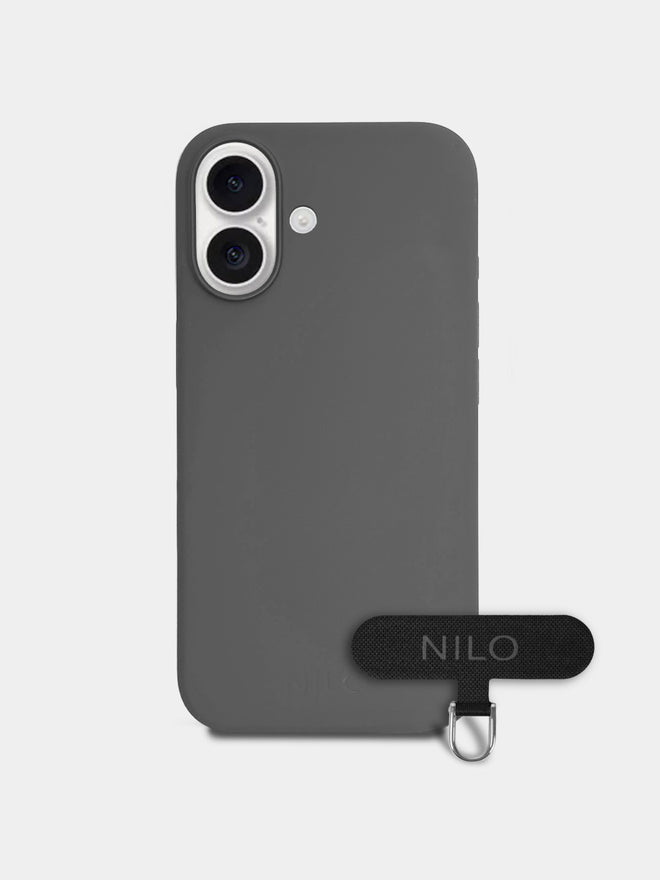 Stone Grey Silicone - MagSafe Handyhülle IPhone 16 (Silber)