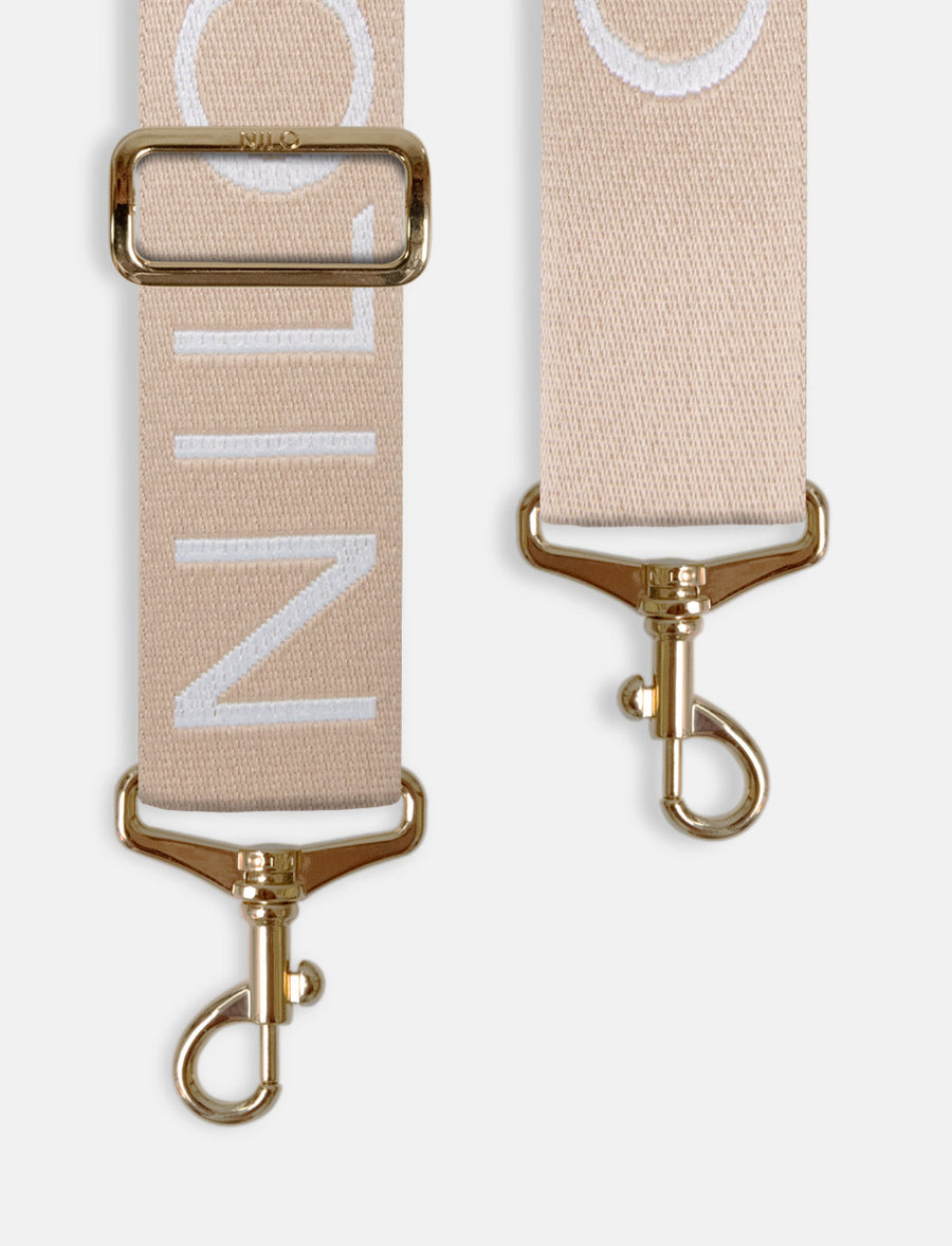 Signature Taschengurt Beige