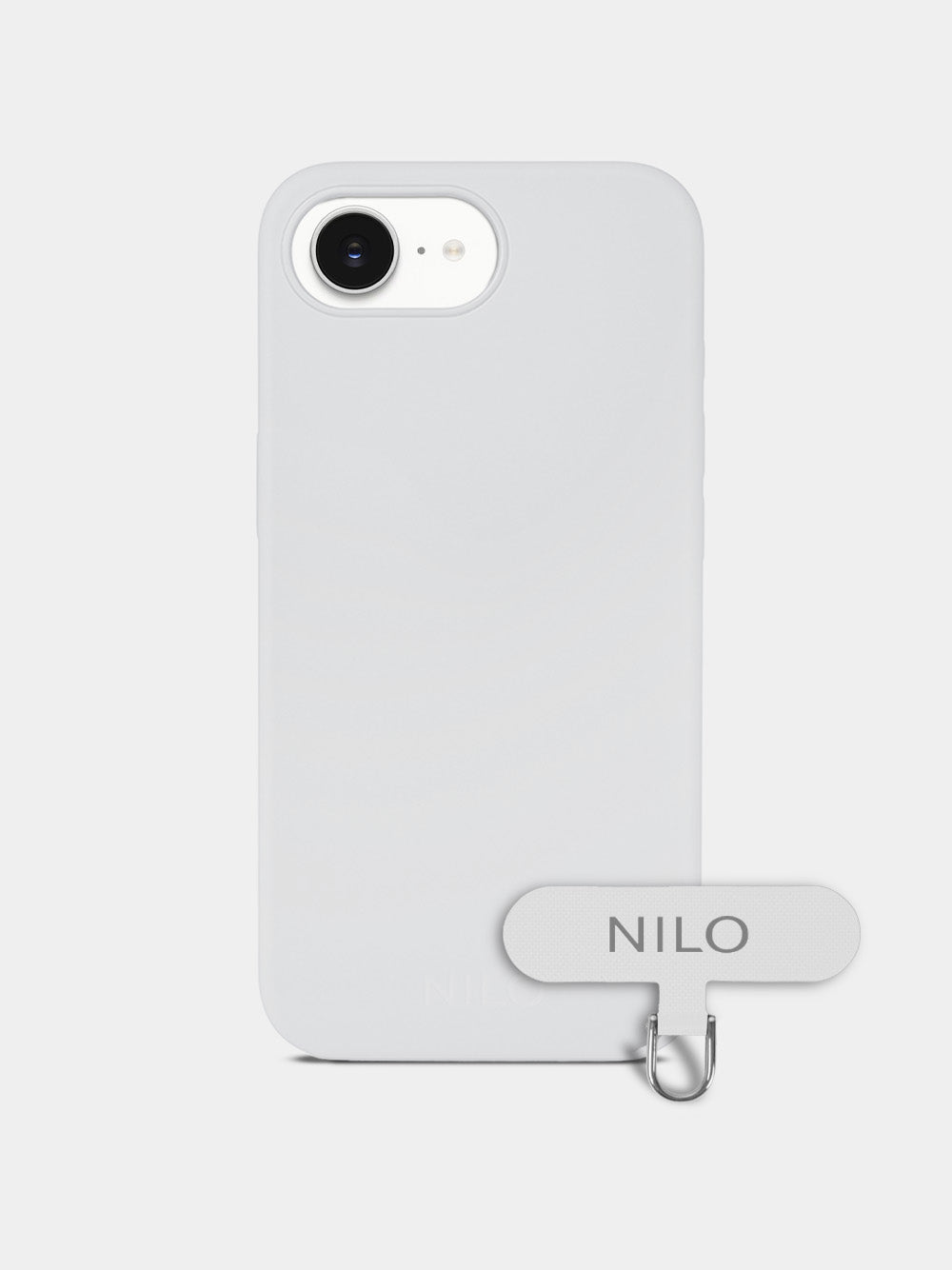 White Silicone - MagSafe Handyhülle IPhone 16e (Silber)