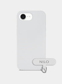 White Silicone - MagSafe Handyhülle IPhone 16e (Silber)
