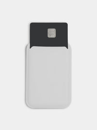 White MagSafe Wallet - Silicone Kartenhalter