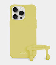 Gelbe Handyhülle - 2 in 1 Case zum umhängen