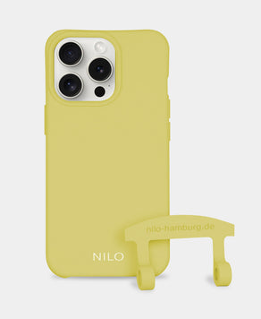 Gelbe Handyhülle - 2 in 1 Case zum umhängen