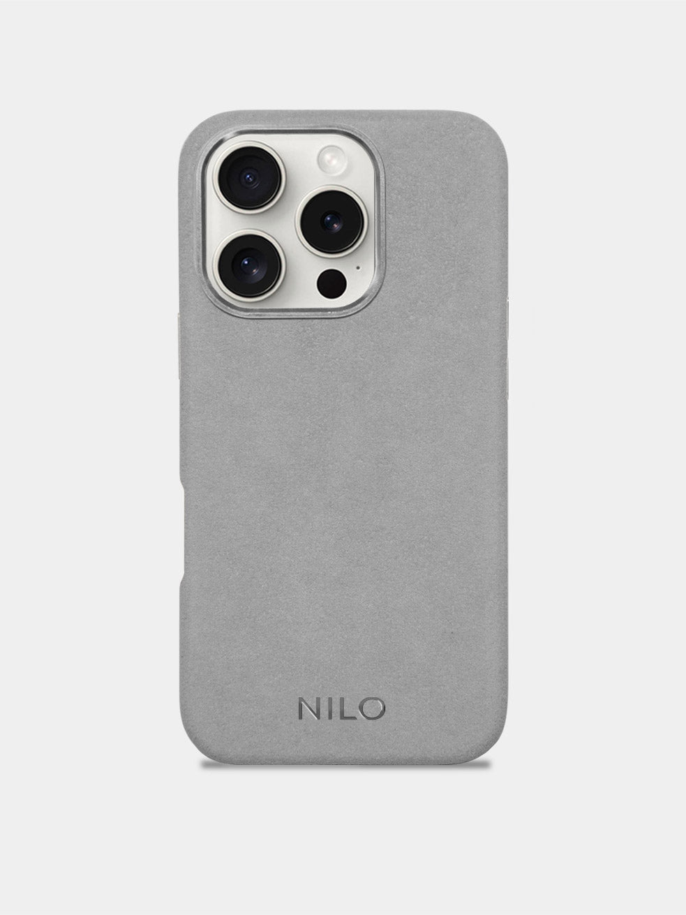Phone case made of genuine Alcantara, cozy and luxurious – NILO-HAMBURG