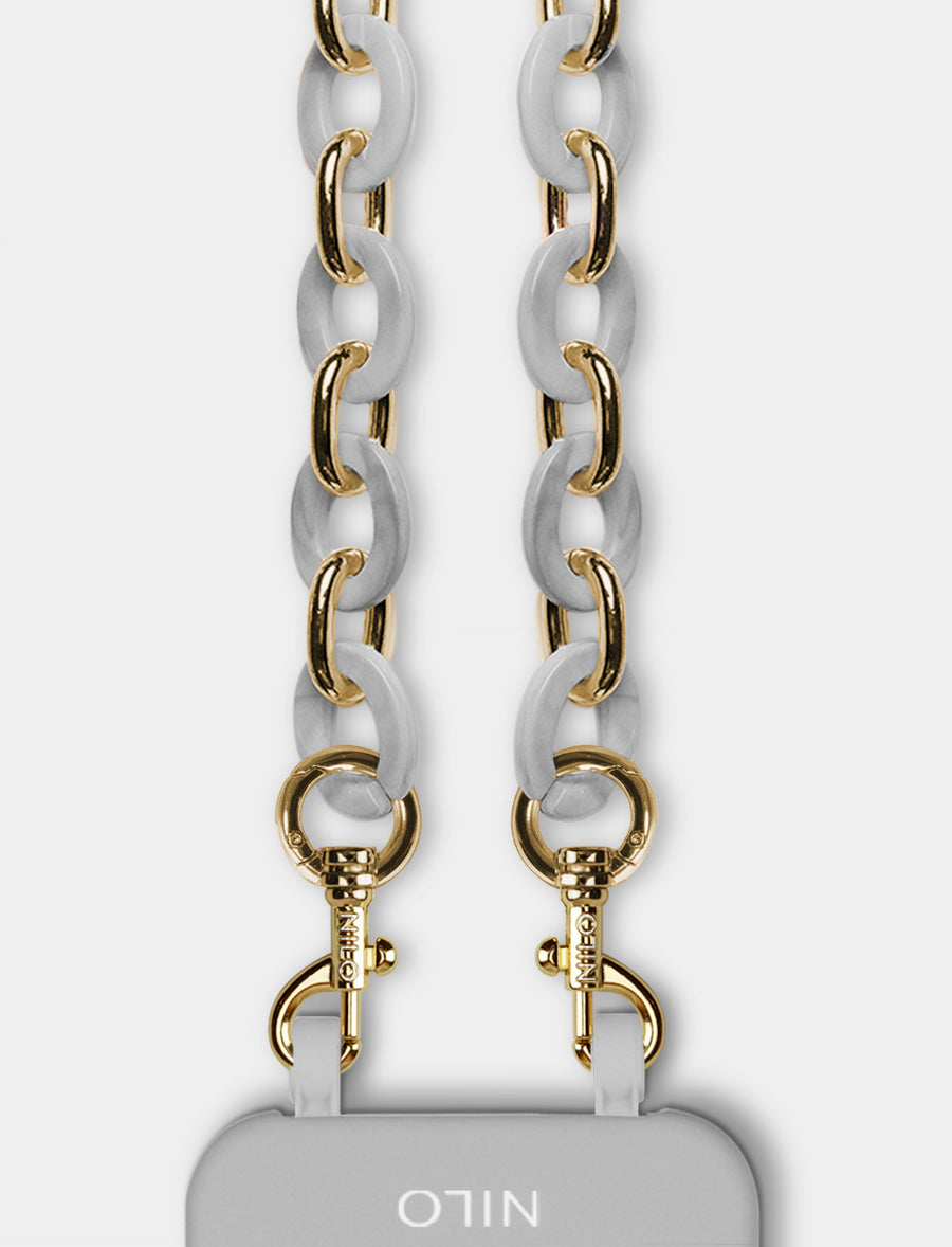 Grey Flora Handykette