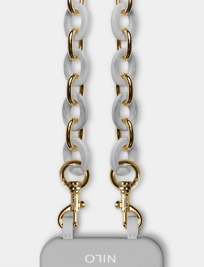 Grey Flora Handykette