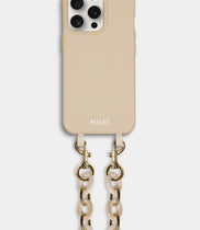 Flora Set - Nude (Hülle & Handykette)