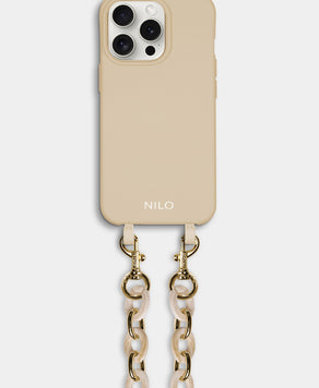 Flora Set - Nude (Hülle & Handykette)