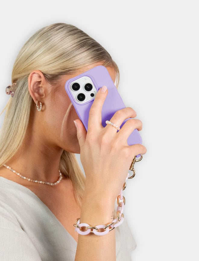 Lilac Flora Handykette