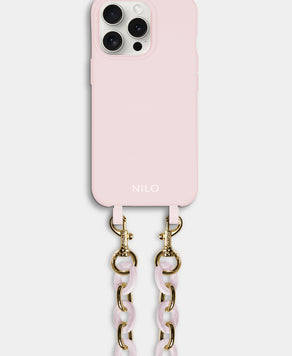 Flora Set - Rose (Hülle & Handykette)