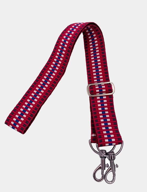 Taschengurt - rot. 4cm breit