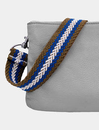 Taschengurt an Handtasche - 4cm breit, braun -NILO HAMBURG