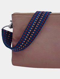 Taschengurt - dunkelblau gold, 4cm breit, NILO HAMBURG