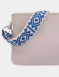 Taschengurt an Handtasche - blau, 4cm breit