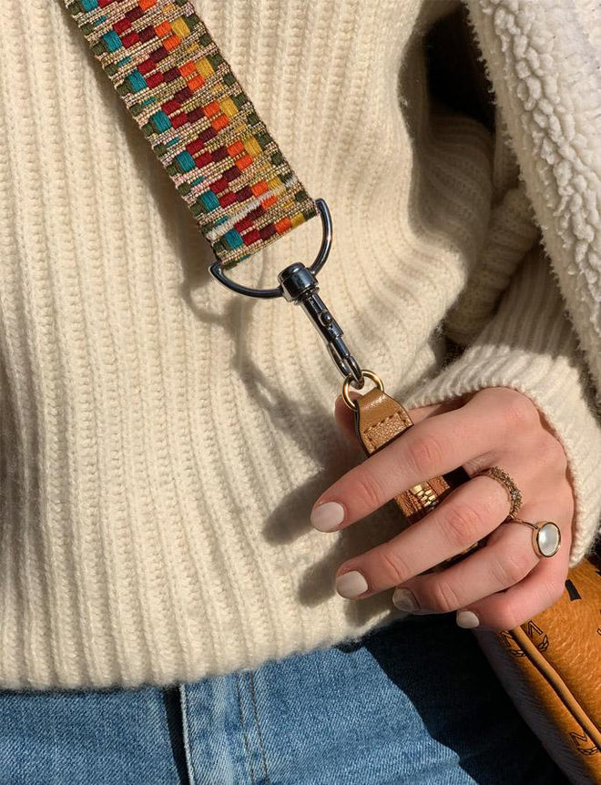 Taschengurt - bunt, 4cm breit, NILO HAMBURG