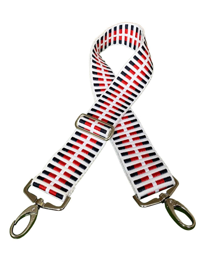 Weiß-roter Taschengurt