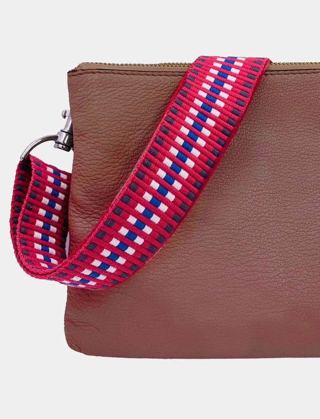 Taschengurt - rot. 4cm breit