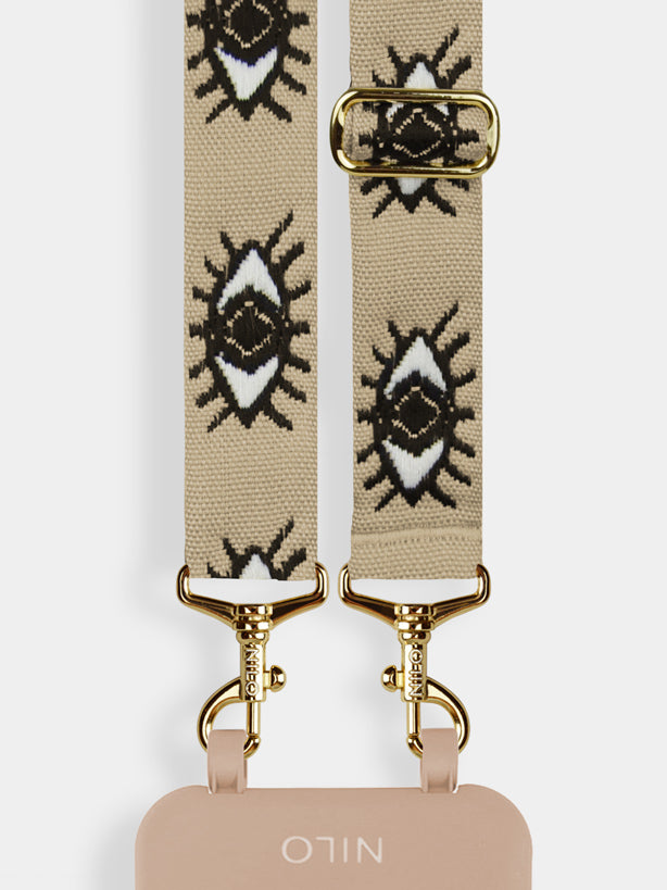 Beige Eyecatcher Handyband