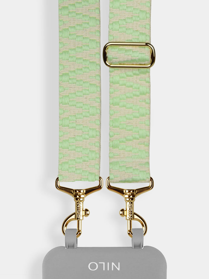 Lime Pansy Handyband