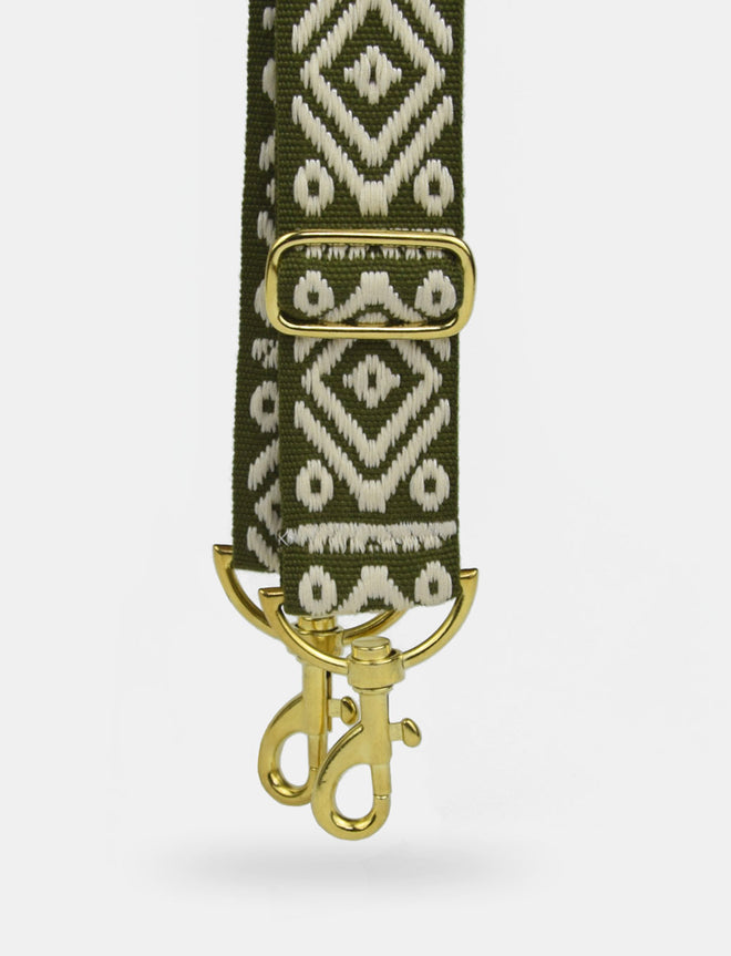 Olive Fuchsia Taschengurt