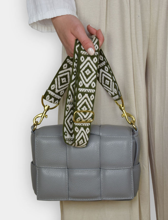 Olive Fuchsia Taschengurt