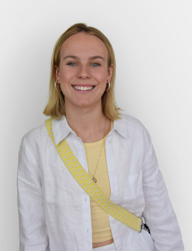 Yellow Pansy Taschengurt